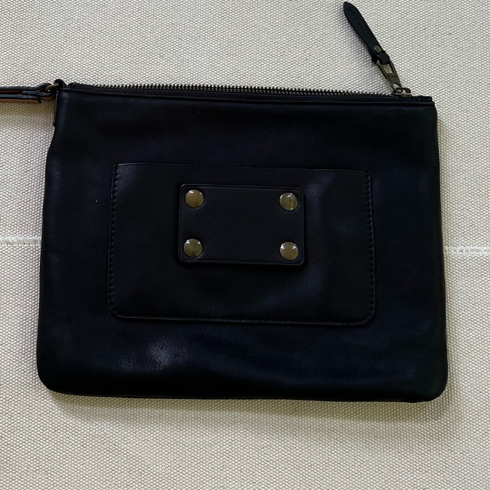 Ann Taylor Leather Wristlet